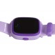 Helmer LK704 fialové - dětské hodinky s GPS lokátorem, vodotěsné, dotykový display
